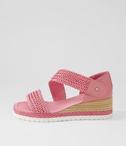IDE DJ PRETTY PINK WEAVE LEATHER