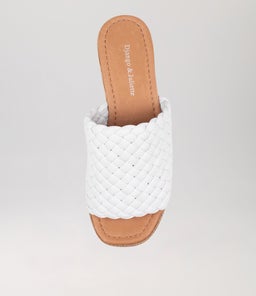 IDALIS DJ WHITE LEATHER