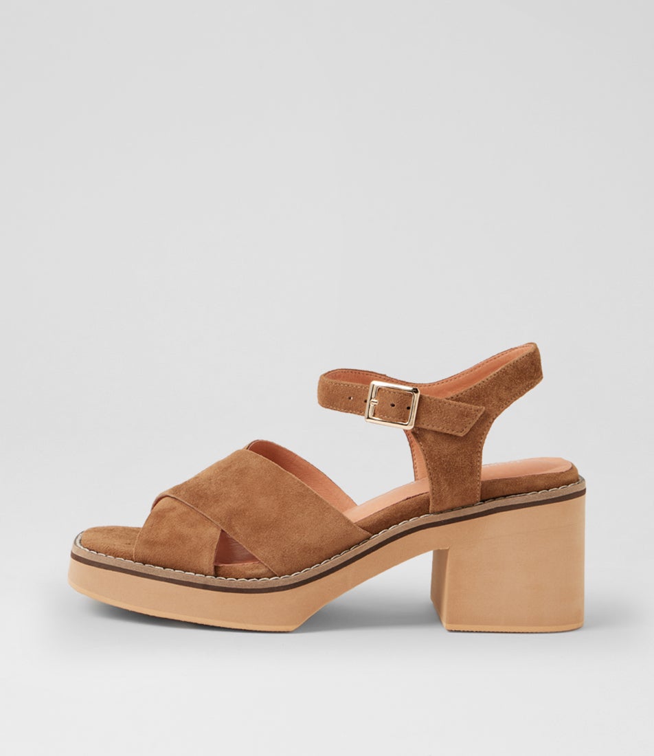 Jemi Light Choc Suede Sandals Jemi Light Choc Suede Sandals
