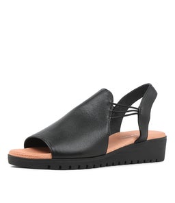 MARLISS DJ BLACK BLACK SOLE LEATHER