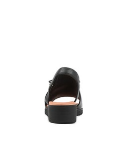 MARLISS DJ BLACK BLACK SOLE LEATHER