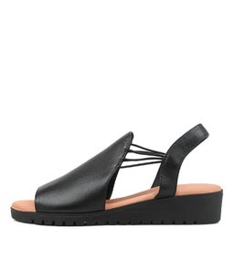 MARLISS DJ BLACK BLACK SOLE LEATHER