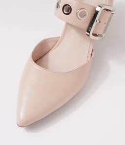 MAGALY DJ NUDE SILVER BUCKLE LEATHER