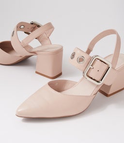 MAGALY DJ NUDE SILVER BUCKLE LEATHER