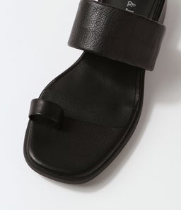 PANGA DJ BLACK BLACK SOLE LEATHER