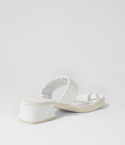 PANGA DJ WHITE WHITE SOLE LEATHER