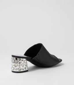 PANSIE DJ BLACK LEATHER