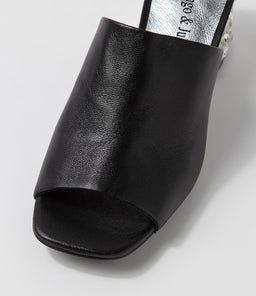 PANSIE DJ BLACK LEATHER