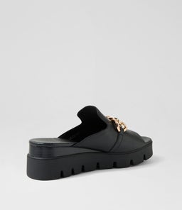 RABLISE DJ BLACK BLACK&BLACK LEATHER SOLE