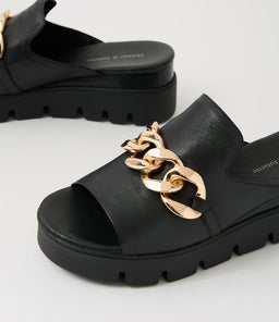 RABLISE DJ BLACK BLACK&BLACK LEATHER SOLE