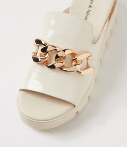 RABLISE DJ IVORY IVORY SOLE PATENT LEATHER