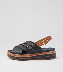RAWAL DJ NAVY DK TAN LEATHER
