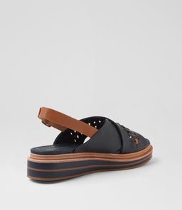 RAWAL DJ NAVY DK TAN LEATHER