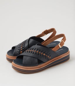 RAWAL DJ NAVY DK TAN LEATHER