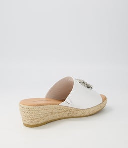 SAMELLA DJ WHITE NATURAL ROPE LEATHER