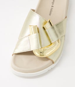 TAAVI DJ PALE GOLD LEATHER