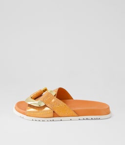 TAAVI DJ ORANGE GLAM LEATHER