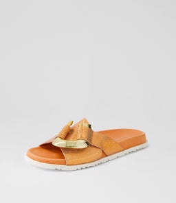 TAAVI DJ ORANGE GLAM LEATHER