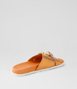 TAAVI DJ ORANGE GLAM LEATHER