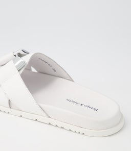 TAAVI DJ WHITE LEATHER