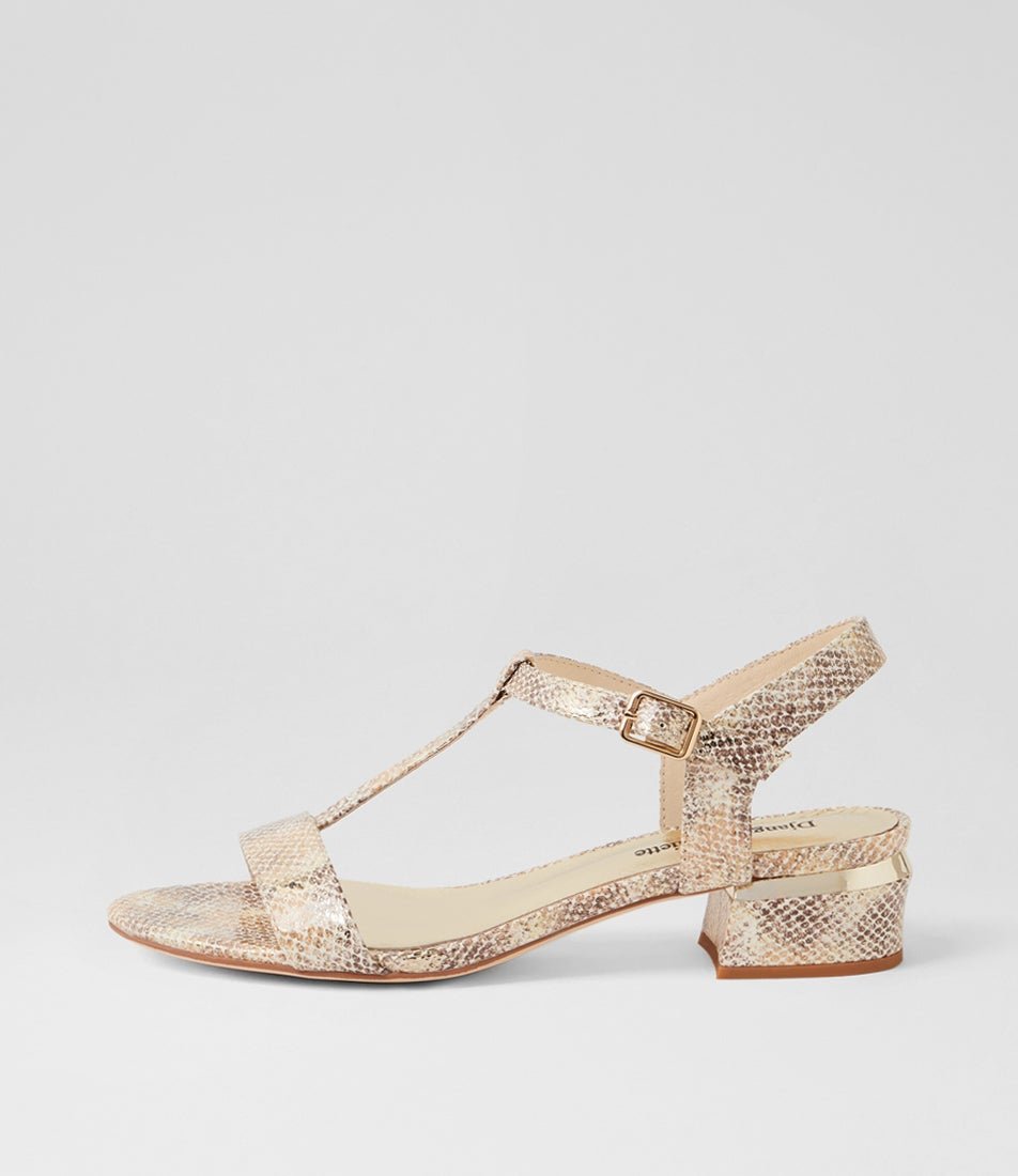 Taner Ombre Metal Multi Leather Sandals Taner Ombre Metal Multi Leather Sandals