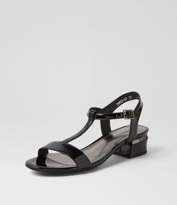 TANER DJ BLACK PATENT LEATHER