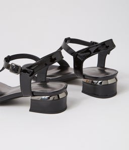 TANER DJ BLACK PATENT LEATHER