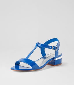 TANER DJ BRIGHT BLUE PATENT LEATHER