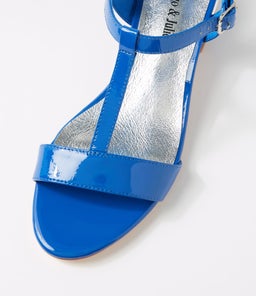 TANER DJ BRIGHT BLUE PATENT LEATHER