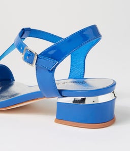 TANER DJ BRIGHT BLUE PATENT LEATHER
