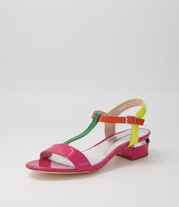 TANER DJ FUCHSIA EMERALD PATENT MULTI