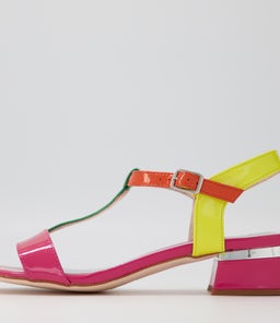 TANER DJ FUCHSIA EMERALD PATENT MULTI