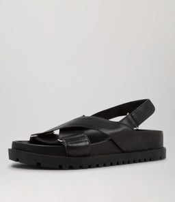 UBARI DJ BLACK BLACK SOLE LEATHER