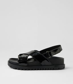 UBARI DJ BLACK BLACK SOLE PATENT LEATHER