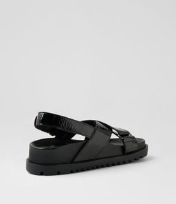 UBARI DJ BLACK BLACK SOLE PATENT LEATHER