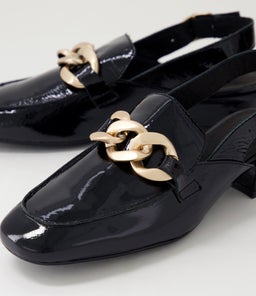 VABOR DJ BLACK PATENT LEATHER