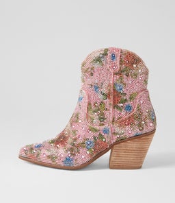 WAGON DJ PINK MULTI JEWEL FABRIC