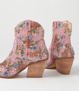 WAGON DJ PINK MULTI JEWEL FABRIC