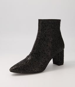 GLISTER DJ BLACK JEWEL FABRIC
