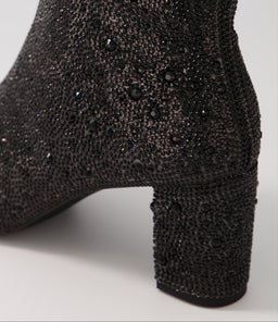 GLISTER DJ BLACK JEWEL FABRIC