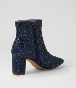 GLISTER DJ NAVY JEWEL FABRIC
