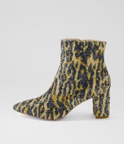 GLISTER DJ LEOPARD JEWEL FABRIC