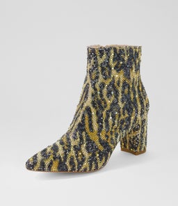 GLISTER DJ LEOPARD JEWEL FABRIC