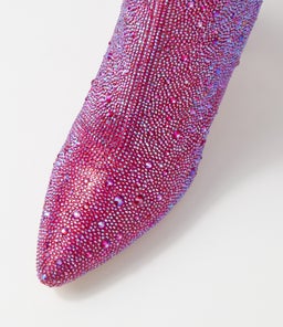 GLISTER DJ FUCHSIA JEWEL FABRIC