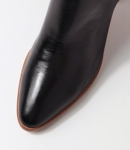 AISLEY DJ BLACK NATURAL HEEL LEATHER