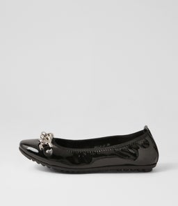 BERLE DJ BLACK PATENT LEATHER