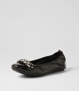 BERLE DJ BLACK PATENT LEATHER