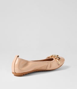 BERLE DJ NUDE PATENT LEATHER