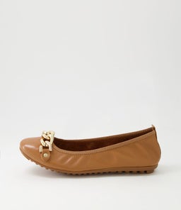 BERLE DJ DK TAN LEATHER
