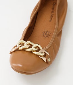 BERLE DJ DK TAN LEATHER